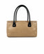 Chanel Cerf Tote Bag Beige Caviar Leather SHW