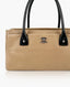 Chanel Cerf Tote Bag Beige Caviar Leather SHW