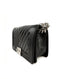 Chanel Boy Old Medium Chevron SHW Black Caviar