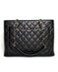 Chanel GST Black Caviar Tote SHW