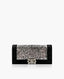 Chanel Boy Flap Clutch hopea Python Leather Black