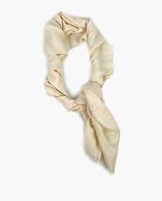 Chanel Scarf Ivory