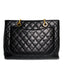 Chanel GST Black Caviar Tote GHW