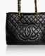 Chanel GST Black Caviar Tote GHW