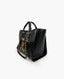 Chanel Aged Calfskin Leather Medium Charms Deauville Tote Black