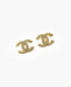 Chanel CC Champagne Earrings