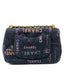 Chanel Small Flap Bag in Printed Denim