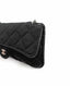 Chanel Fabric Quilted Foldable Tote Black Multicolor