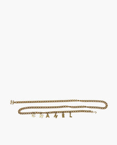 Chanel Gold Chain Belt