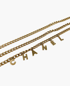 Chanel Gold Chain Belt