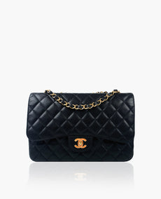 Chanel Timeless Jumbo Black Caviar GHW