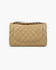 Chanel Timeless Jumbo Double Flap Beige Caviar SHW