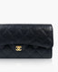 Chanel Classic Long Wallet Black Caviar GHW