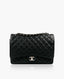 Chanel Maxi Jumbo Black Caviar SHW