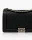 Chanel Boy New Medium Caviar Black RHW