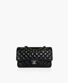 Chanel Timeless Medium Black Caviar SHW