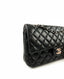 Chanel Timeless Medium Black Lambskin SHW