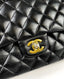 Chanel Timeless Medium Black Lambskin GHW