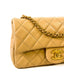 Chanel Mini Rectangular Pearl Crush Quilted Beige Lambskin Aged GHW