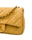 Chanel Mini Rectangular Pearl Crush Quilted Beige Lambskin Aged GHW