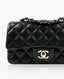 Chanel Mini suorakulmainen musta kaviaari RHW