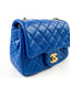 Chanel Mini Square Pearl Crush Blue GHW