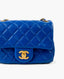 Chanel Mini Square Pearl Crush Blue GHW