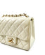 Chanel Mini Square Ivory Lambskin CHW