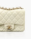 Chanel Mini Square Ivory Lambskin CHW