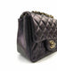 Chanel Mini Square Black Iridescent Lambskin CHW