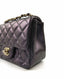 Chanel Mini Square Black Iridescent Lambskin CHW