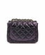 Chanel Mini Square Black Iridescent Lambskin CHW