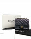 Chanel Mini Square Black Iridescent Lambskin CHW