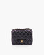 Chanel Mini Square Black Iridescent Lambskin CHW