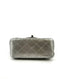 Chanel Mini Square Metallic Silver Lambskin SHW