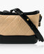 Chanel Small Gabrielle Hobo Beige and Black