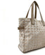 Chanel Travel Line Nude Nylon Jacquard Canvas Tote