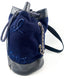 Chanel Paris-Hamburg Drawstring Bucket Bag Blue