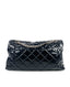 Chanel XXL Reissue 2.55 Patent Black Flap Bag SHW