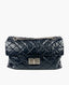 Chanel XXL Reissue 2.55 Patent Black Flap Bag SHW