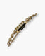 Chanel Metal Pearl Strass CC Hairclip