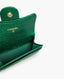 Chanel 18S Emerald Green Caviar Pieni lompakko CHW