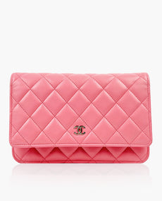 Chanel Timeless WOC Pink SHW Lambskin