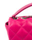 Chanel Pink Rubber Raincoat Classic Flap Shoulder Bag