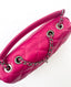 Chanel Pink Rubber Raincoat Classic Flap Shoulder Bag