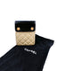 Chanel Beige Snap Pouch