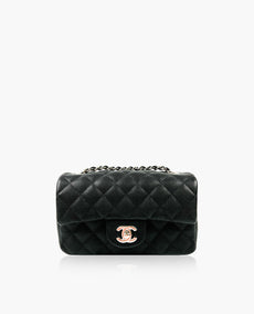 Chanel Timeless Mini Rectangular Black Caviar SHW
