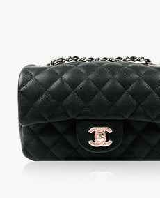 Chanel Timeless Mini Rectangular Black Caviar SHW