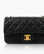 Chanel Mini Rectangular Pearl Crush Quilted Black Lambskin Aged GHW