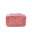 Chanel Mini Suorakulmainen Metallic Rose Lambskin SHW